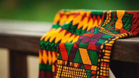 For that standout style, try Kente shawls 
