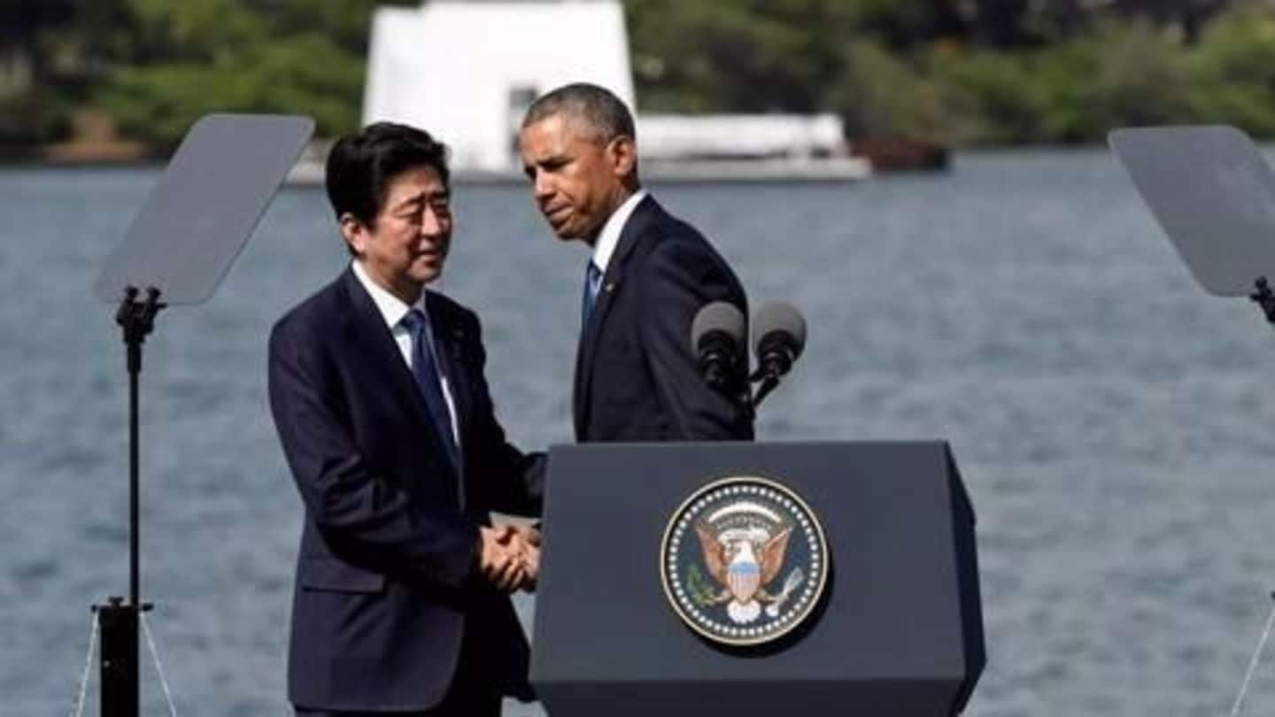 Must never repeat horrors of war, vows Shinzo Abe