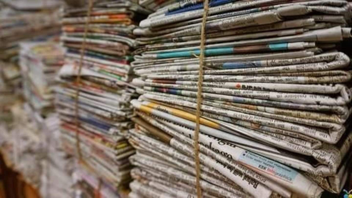 Layoffs at major news publications
