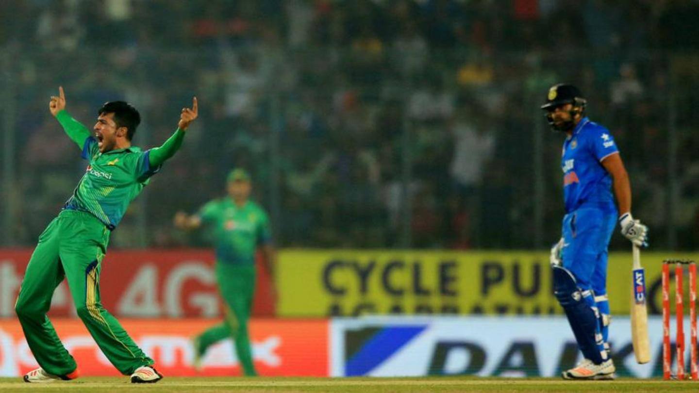 Rohit vs Amir: A look at the numbers Rohit vs Amir: A look at the numbers