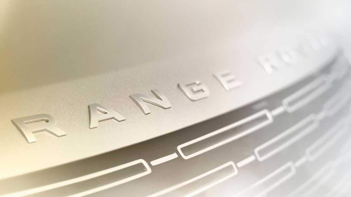 Prior to unveiling, 2022 Range Rover previewed in teaser images