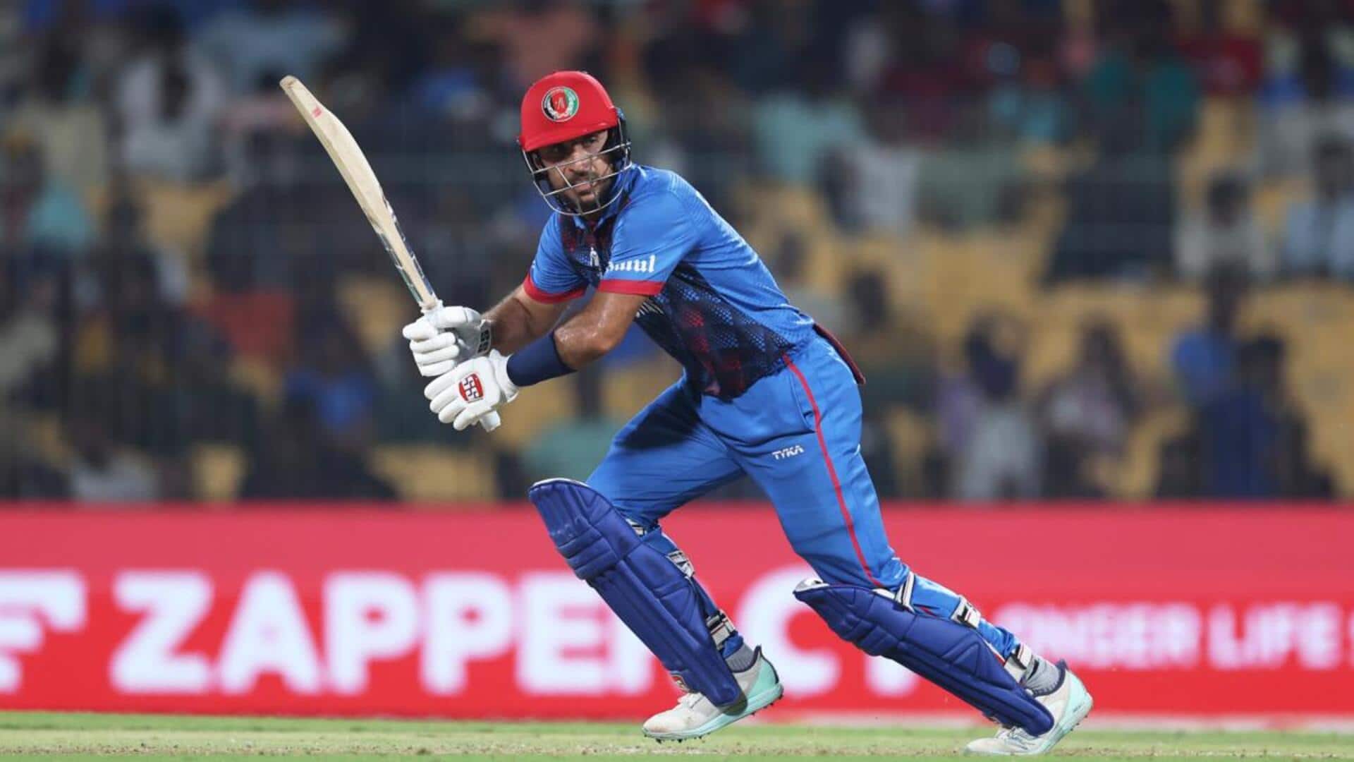 Rahmat Shah clobbers his sixth ODI fifty against SL: Stats