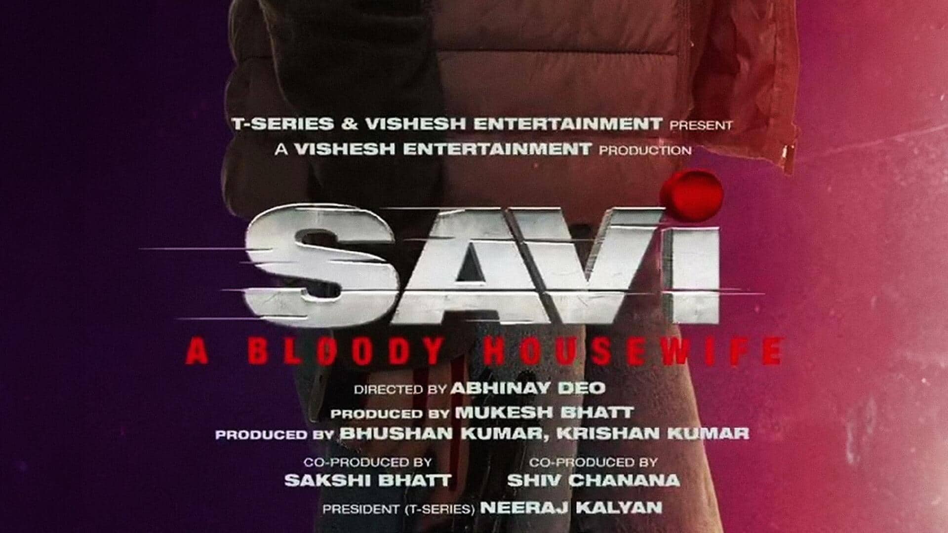 'Savi' teaser shows Divya Khossla on a mission