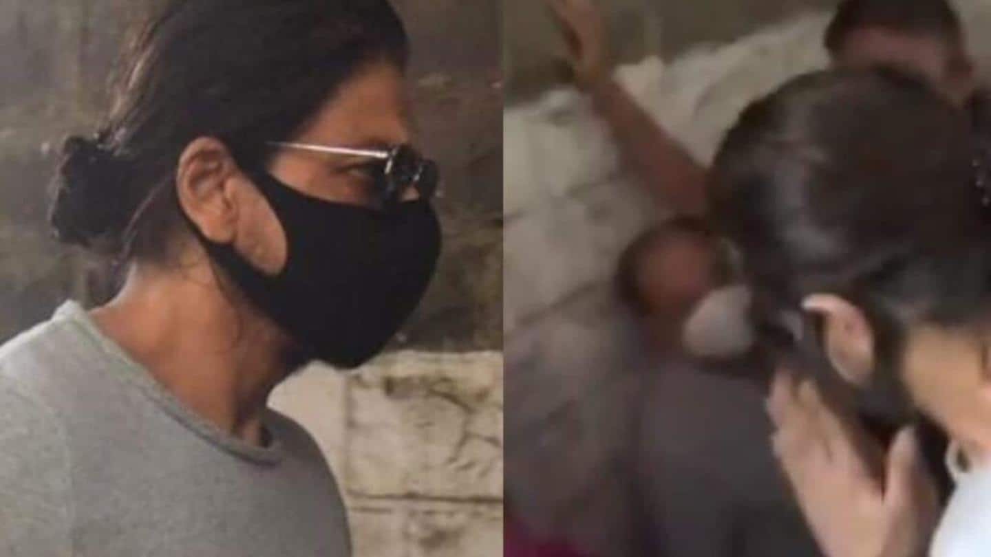 SRK met Aryan in jail today, for the first time SRK met Aryan in jail today, for the first time
