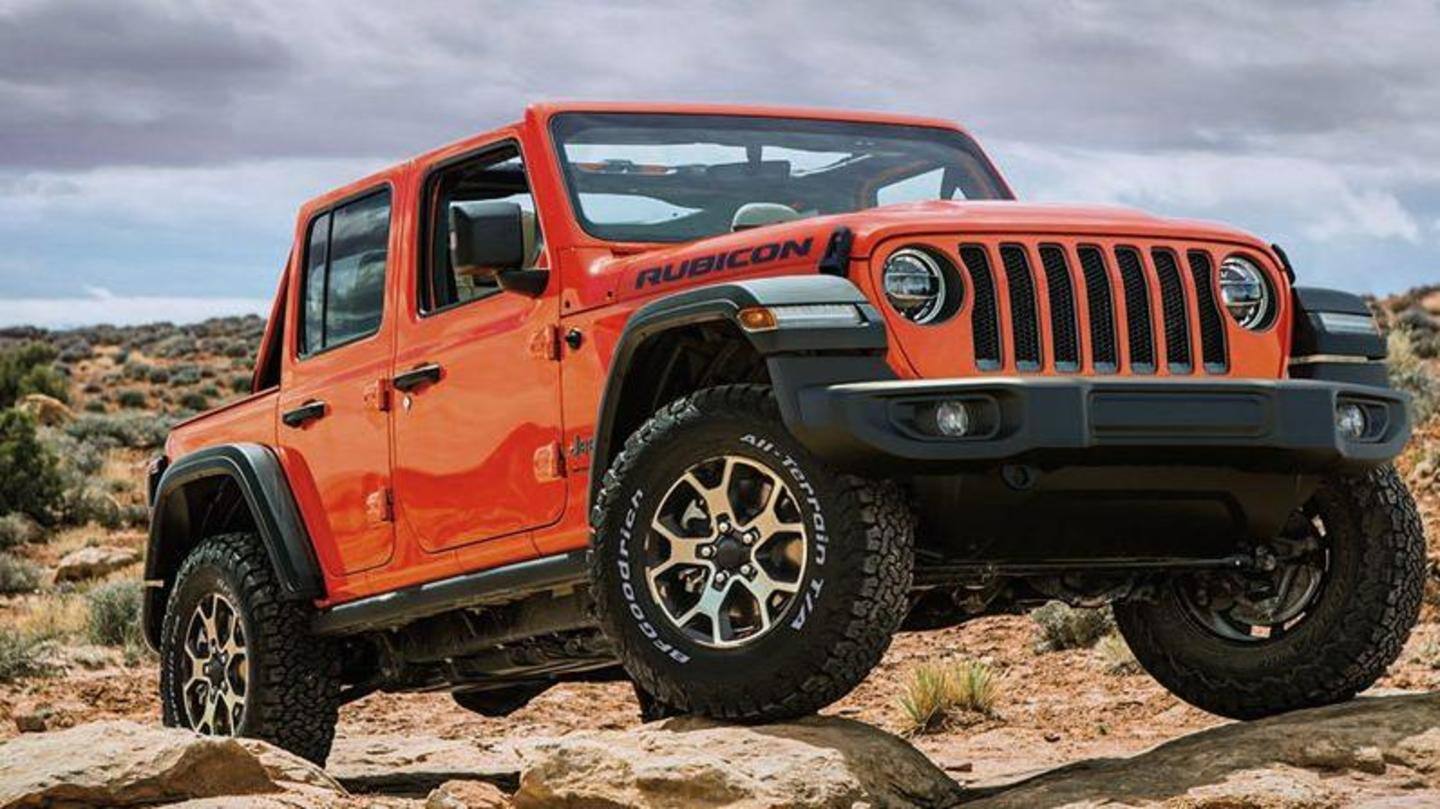 Jeep Wrangler: Price starts at Rs. 56.35 lakh Jeep Wrangler: Price starts at Rs. 56.35 lakh