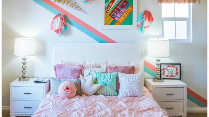 Want to decorate your kids' bedroom? Here are some ideas