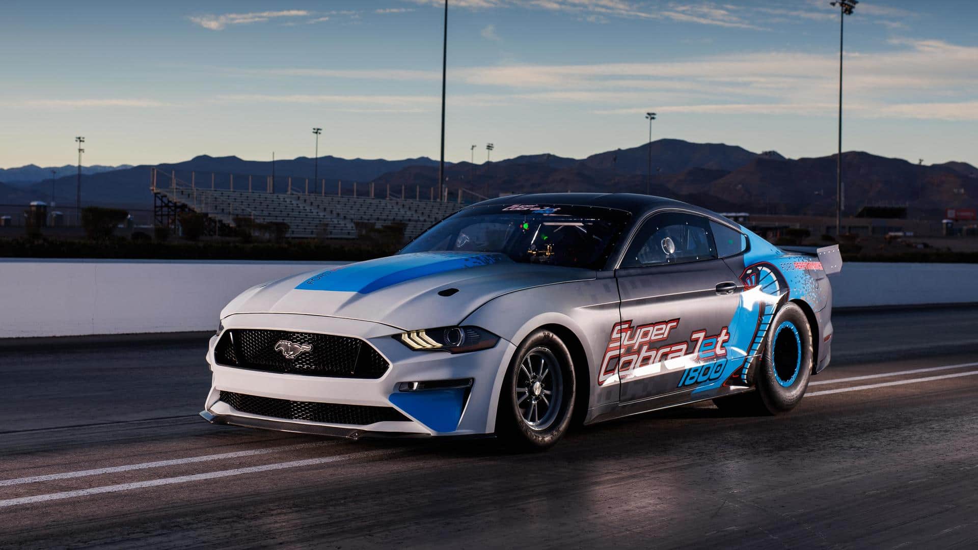 Ford unveils 1,800hp all-electric Mustang 'Jet' to beat world records