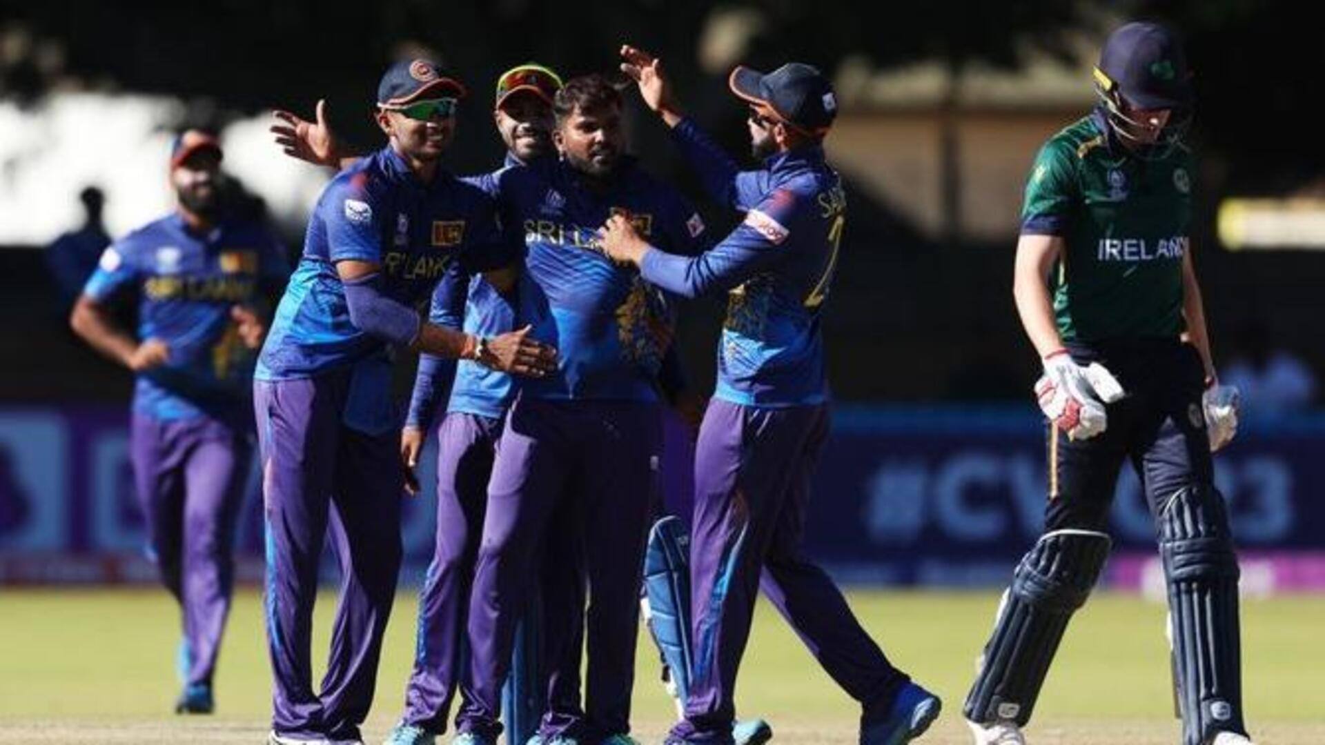 CWC Qualifiers, Sri Lanka too good for sorry Ireland: Stats