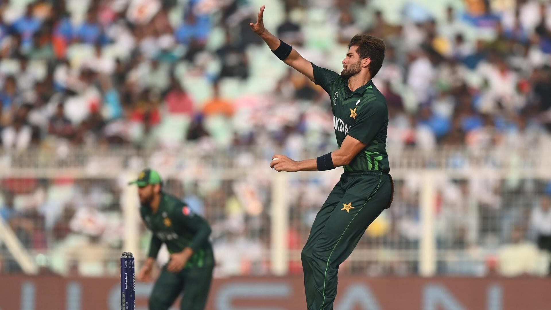 Shaheen Afridi scripts these ODI World Cup records for Pakistan