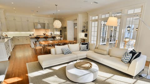 What are open-plan spaces?