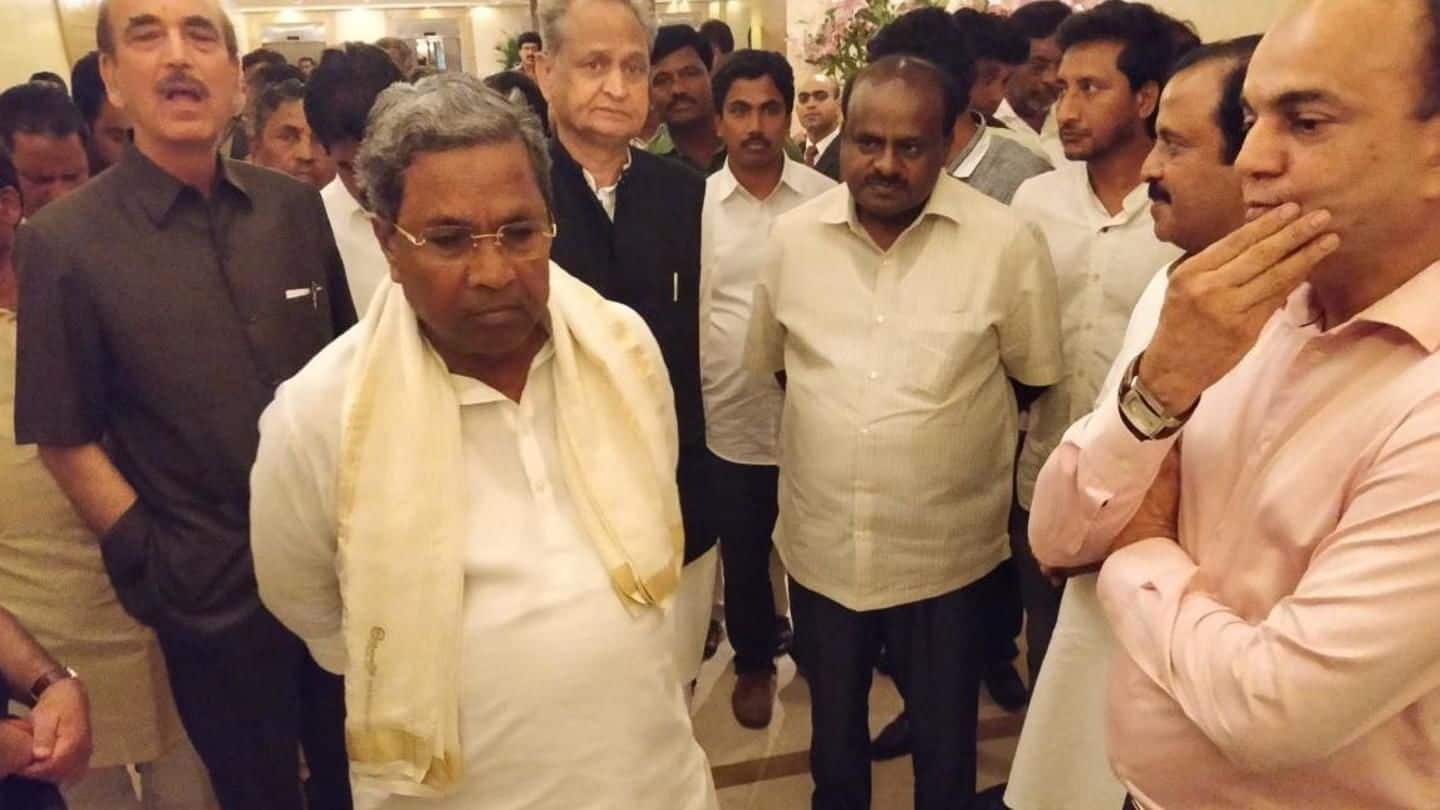 Karnataka Result: Congress-JD(S) opportunistic alliance now blaming BJP for poaching