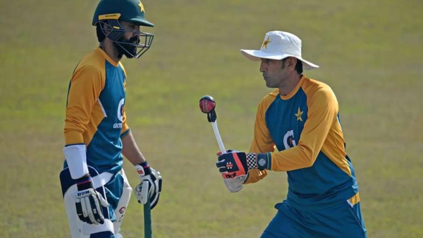 Younis' official stint started with the tour of New Zealand Younis' official stint started with the tour of New Zealand