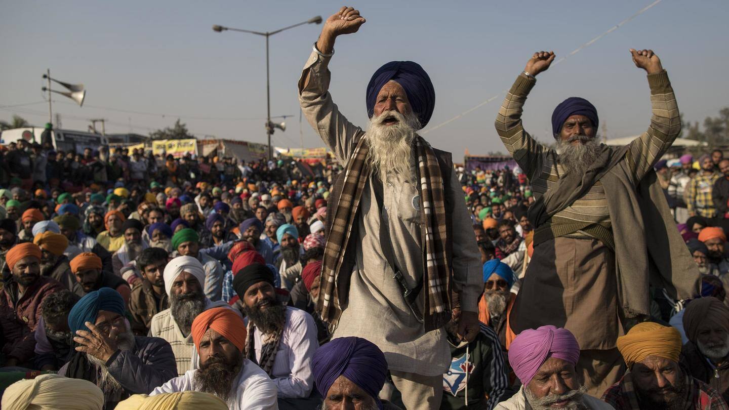 Why were the farmers protesting? Why were the farmers protesting?
