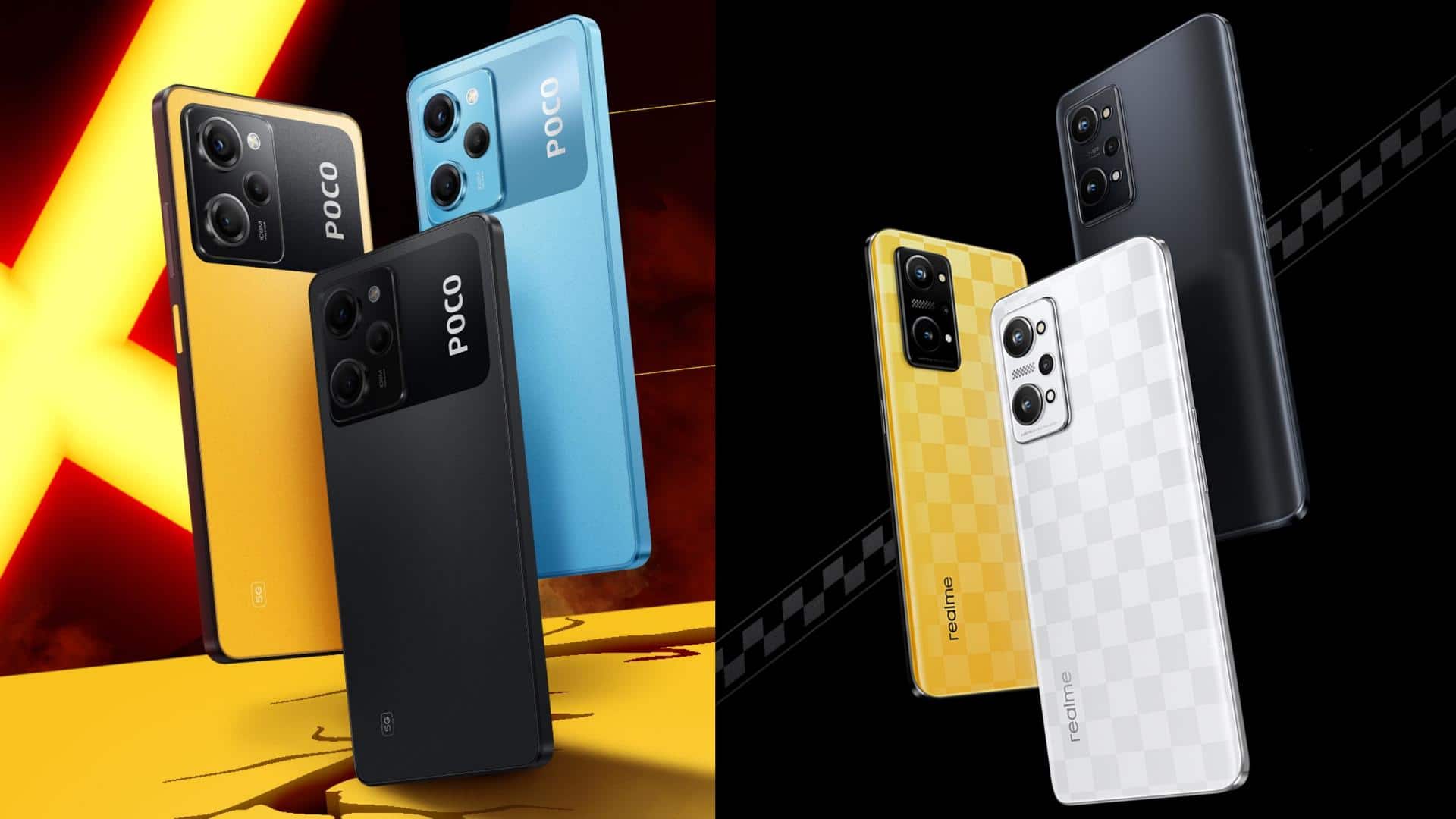 POCO X5 Pro v/s Realme GT Neo 3T: Check differences