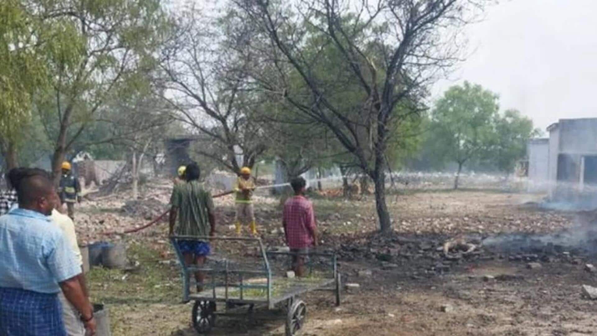 8 killed in explosion at fireworks factory in Tamil Nadu