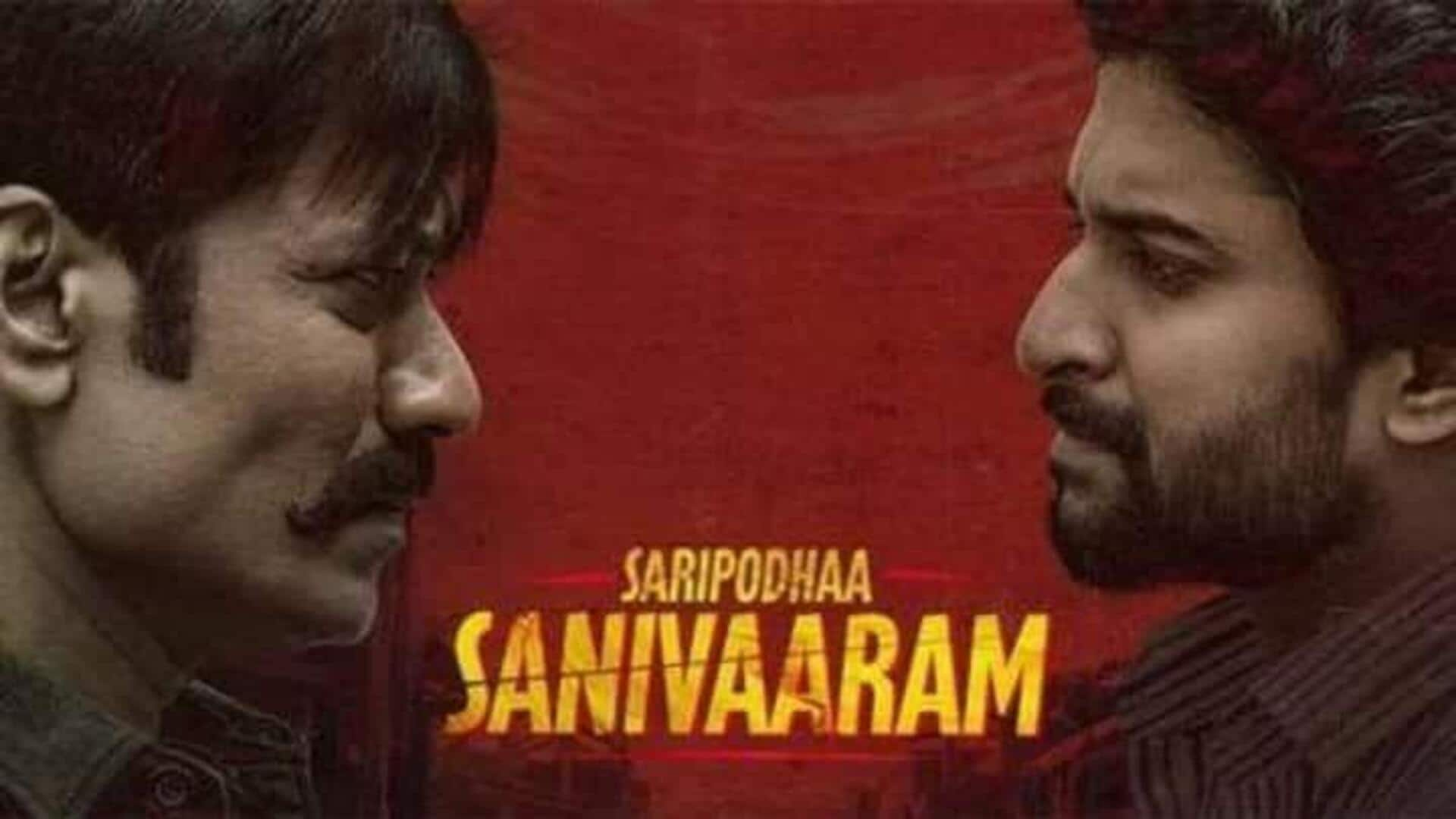 Nani's 'Saripodhaa Sanivaaram' continues strong, collects ₹56cr in 15 days