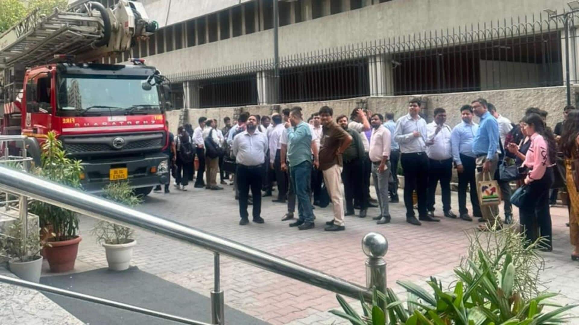 Fire breaks out at Parikrama Restaurant in Delhi's Connaught Place
