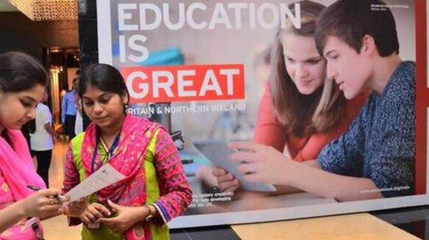 Indian student numbers at UK universities fall sharply: Report