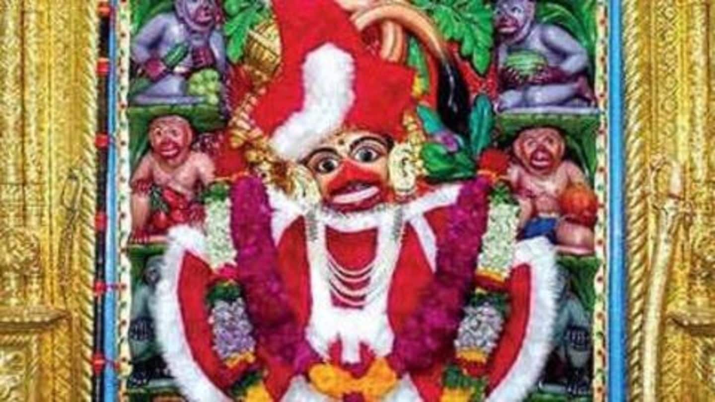 Hanuman dressed in Santa's clothes draws ire, temple priest clarifies