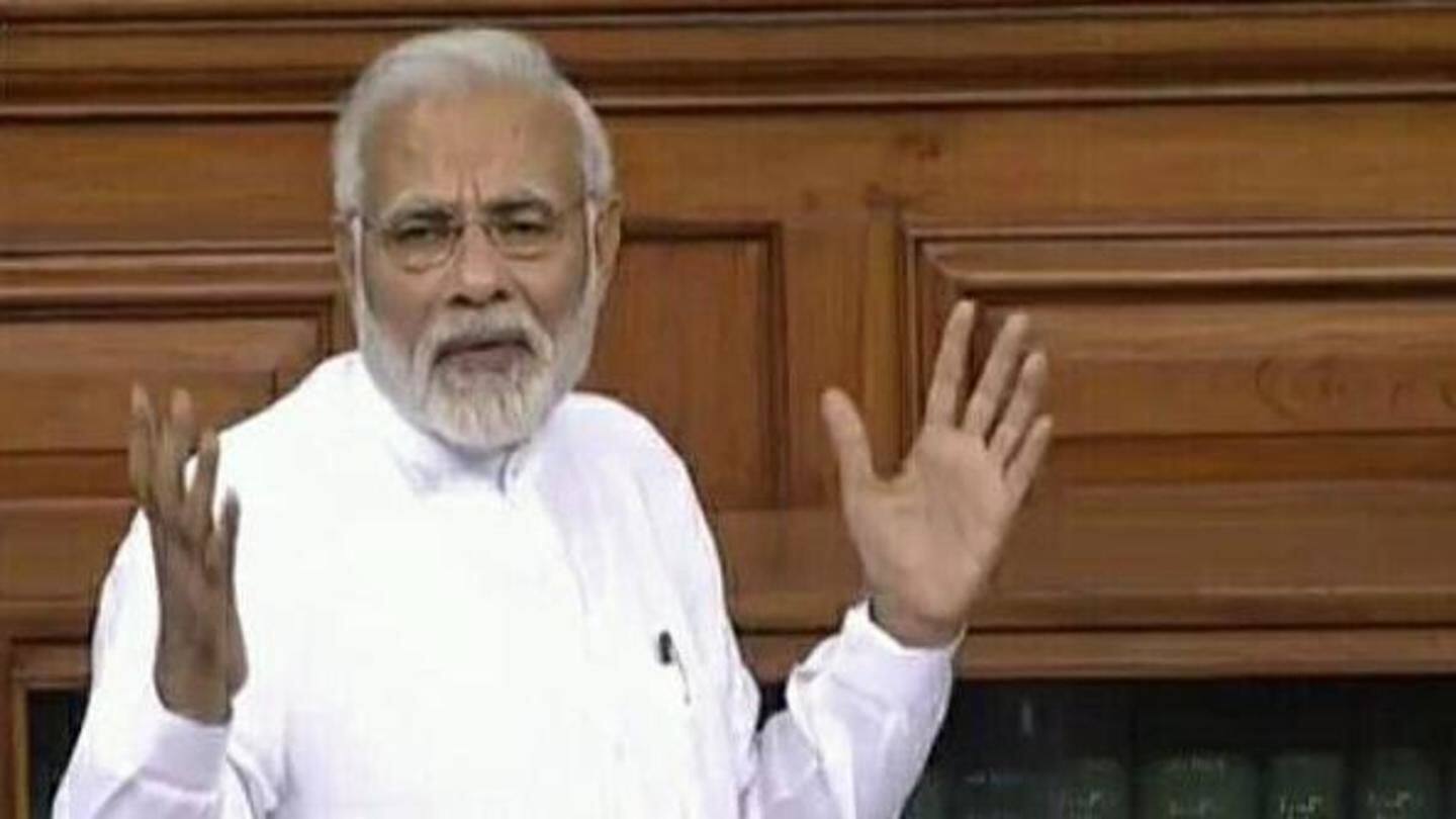 #NoConfidenceMotion: Bring another no-confidence-motion in 2024, PM dares Congress