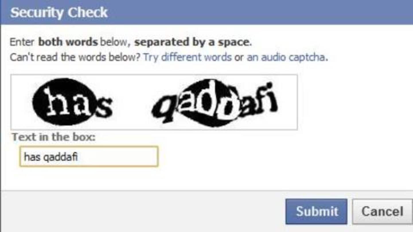 By typing Captcha, you are actually helping Google. Read how