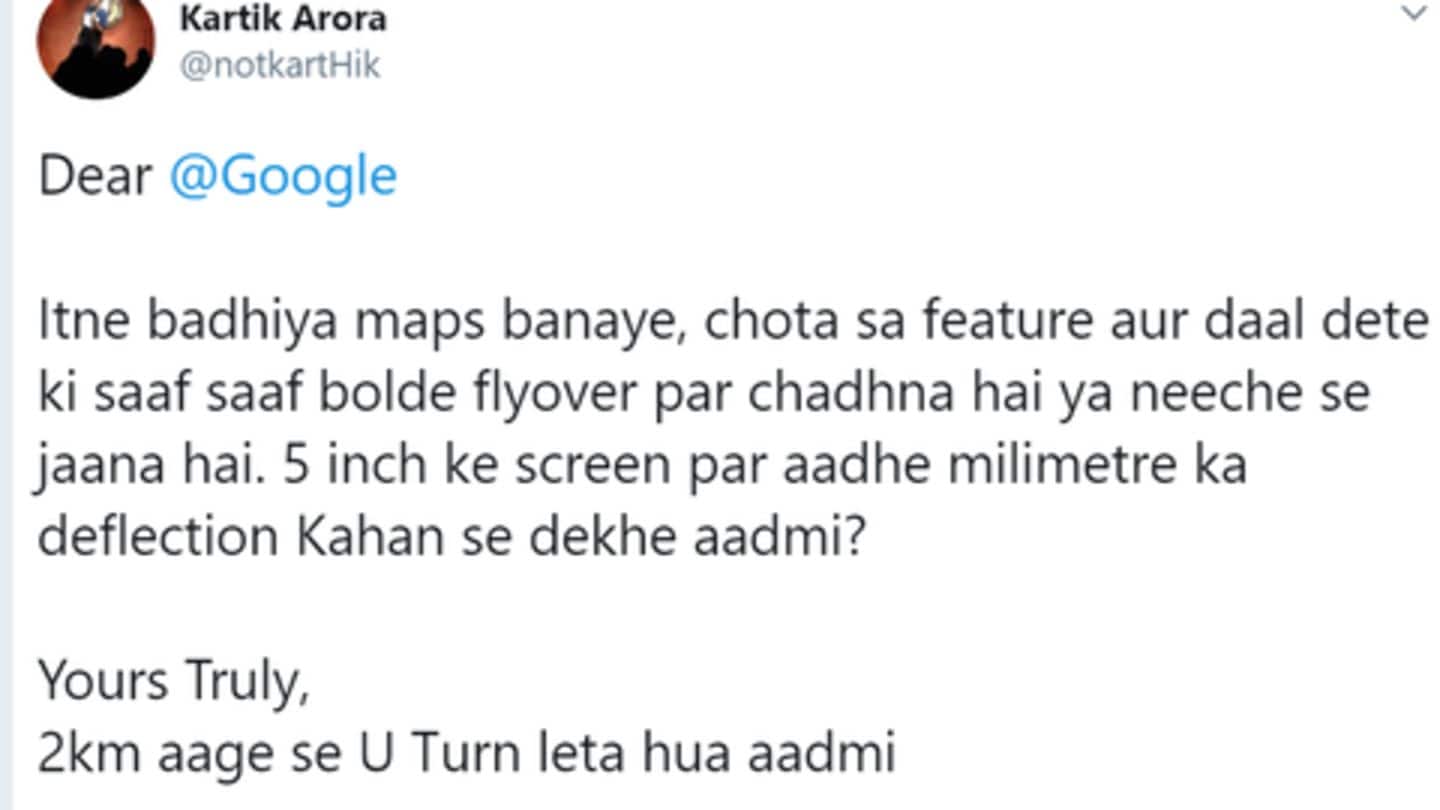 Viral tweet highlights what's wrong with Google maps. We agree!
