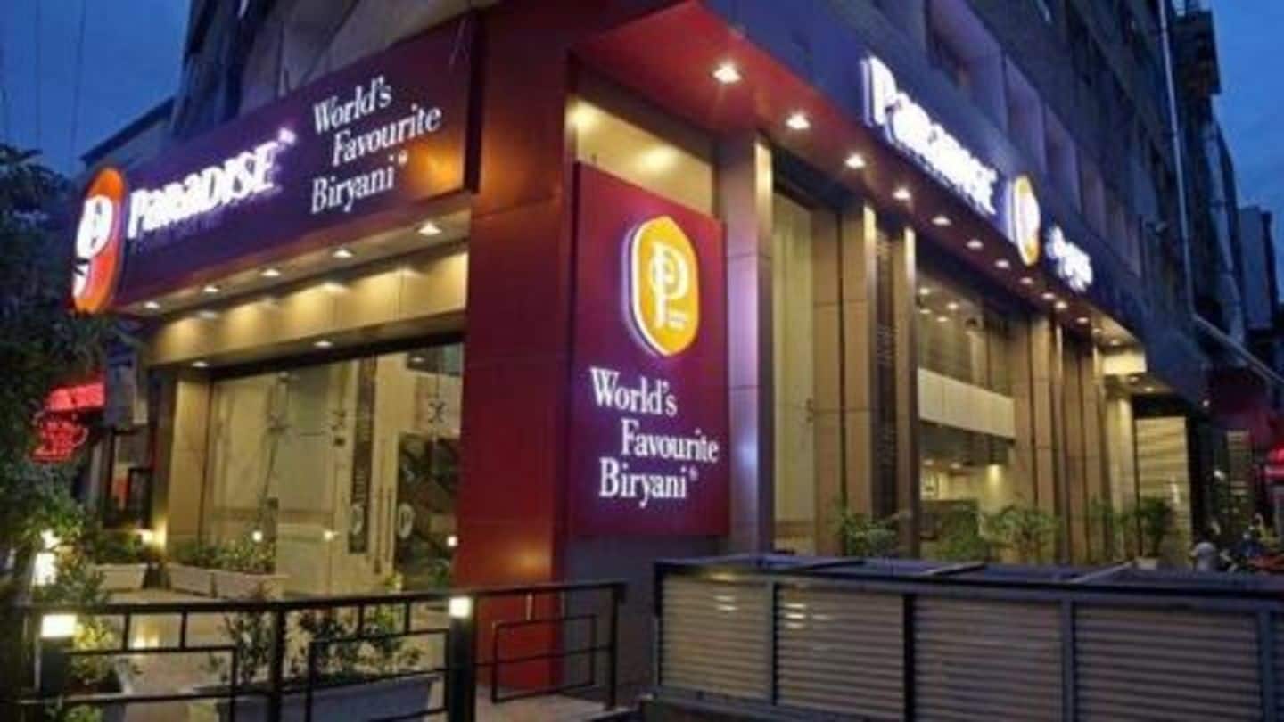 Hyderabad restaurant served over 70L biryanis in 2017, enters Limca-records