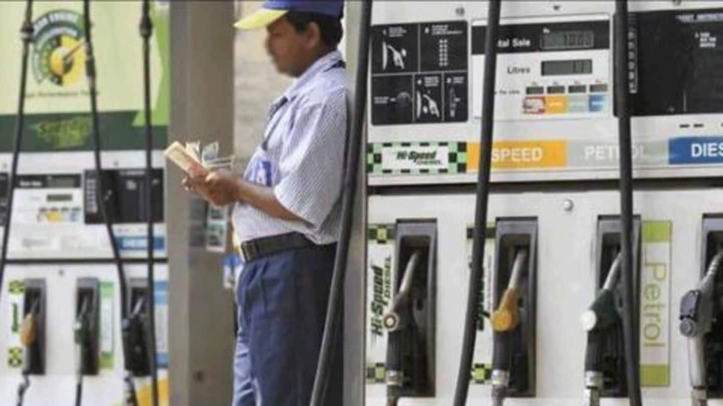 Petrol price cut by 30p/liter today; diesel cheaper by 20p/liter