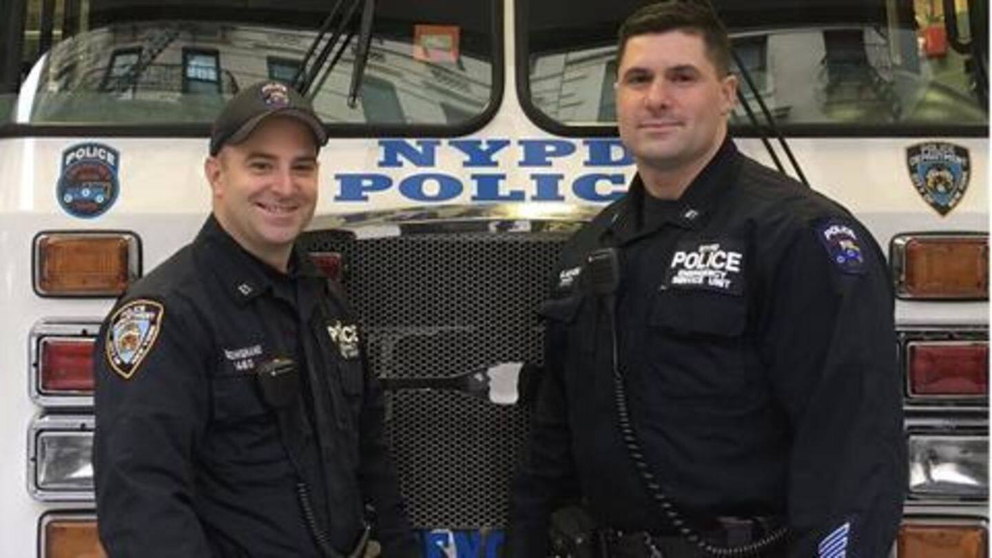 New York police found ring and tried to search couple New York police found ring and tried to search couple