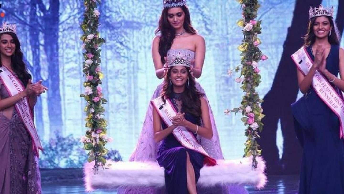 Tamil Nadu girl Anukreethy Vas crowned Femina Miss India 2018