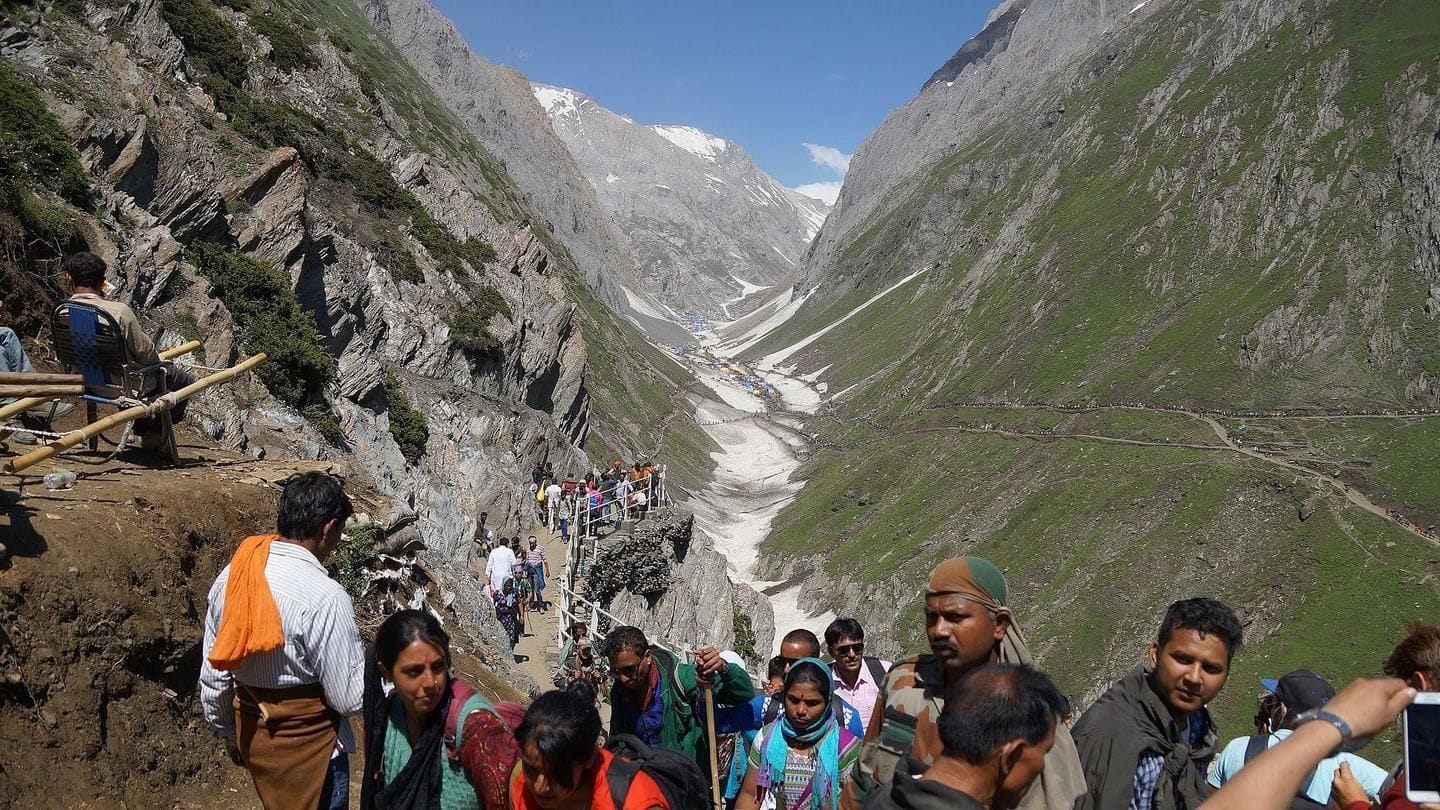Amarnath-Yatra: Fresh batch of over 1,200 pilgrims begin their journey
