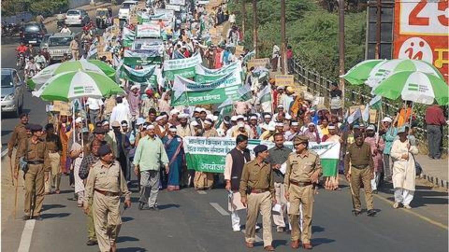 Fed up of Center's apathetic-attitude, farmers plan march to Delhi