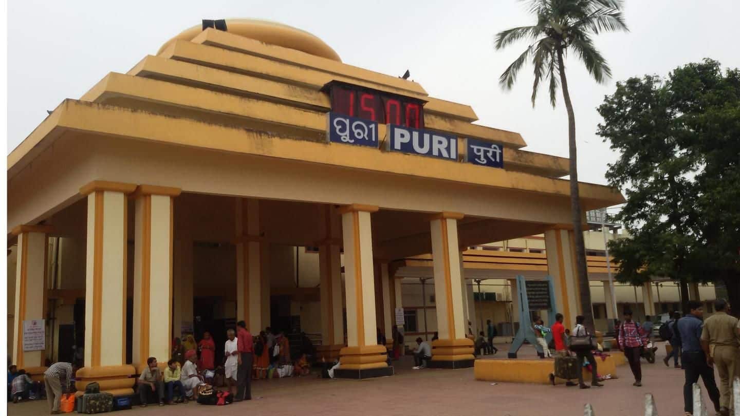 ECoR's special-drive to keep Puri station clean during Rath Yatra