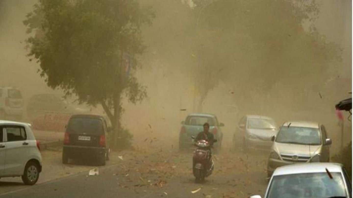 Delhi: Air-quality beyond 'severe' due to dust-storm in western India