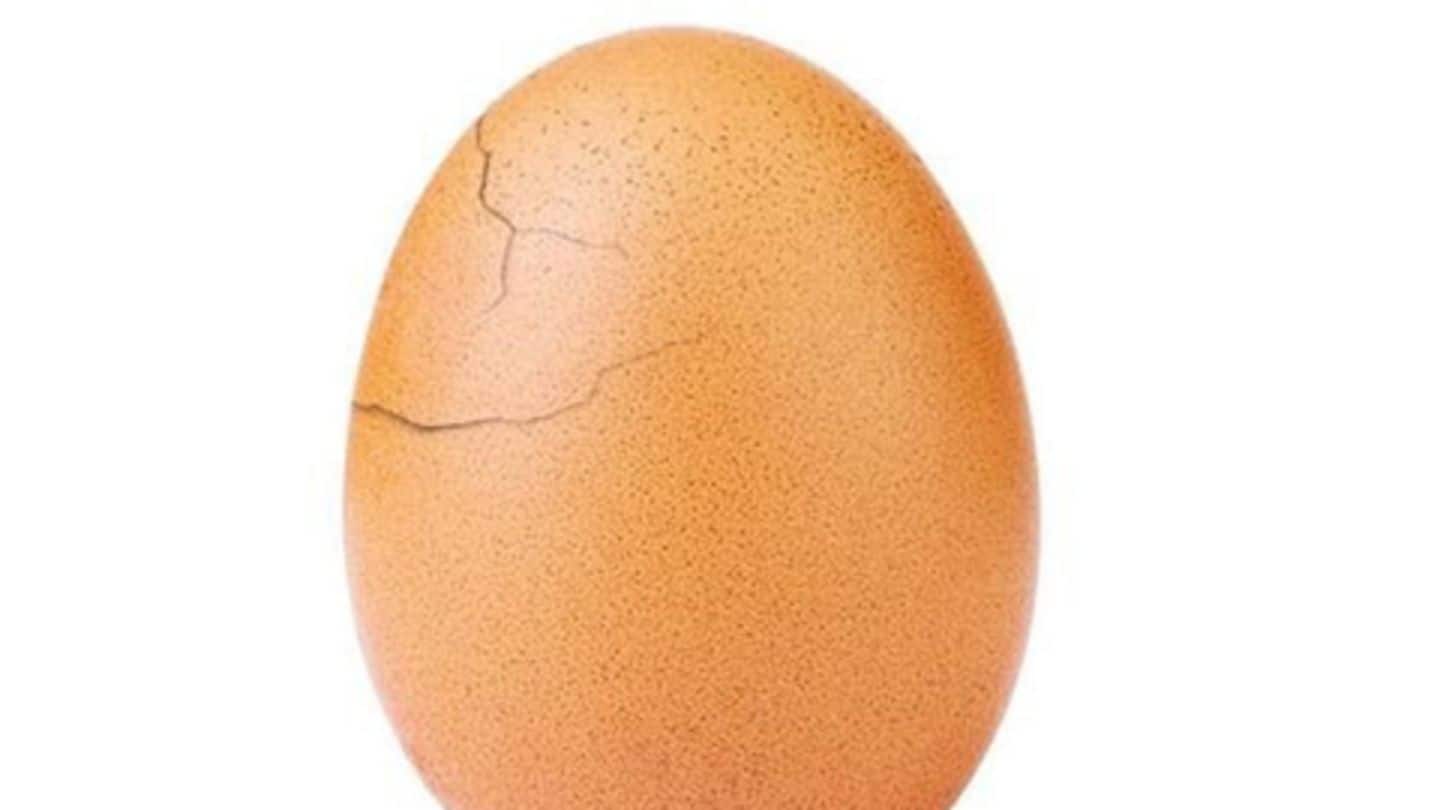 Instagram egg that defeated Kylie Jenner has started to crack