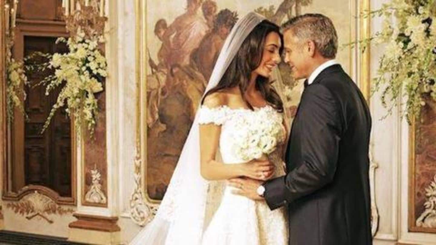 When George and Amal Clooney got hitched in Venice When George and Amal Clooney got hitched in Venice