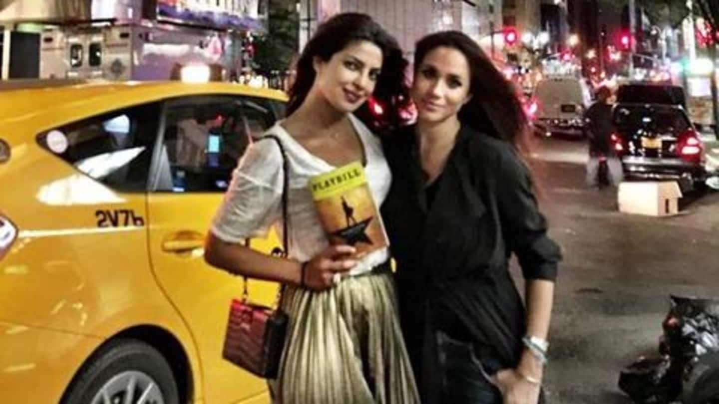 Meghan Markle might choose Priyanka Chopra as her child's godmother