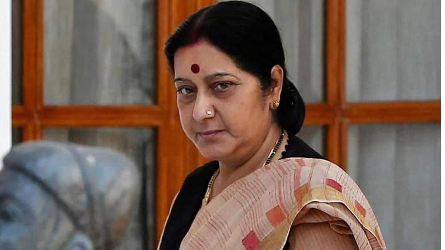 Swaraj trolled on Twitter again, accused of appeasing Muslims