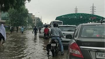 Heavy rains lash Delhi-NCR; waterlogging disrupts traffic in Gurugram