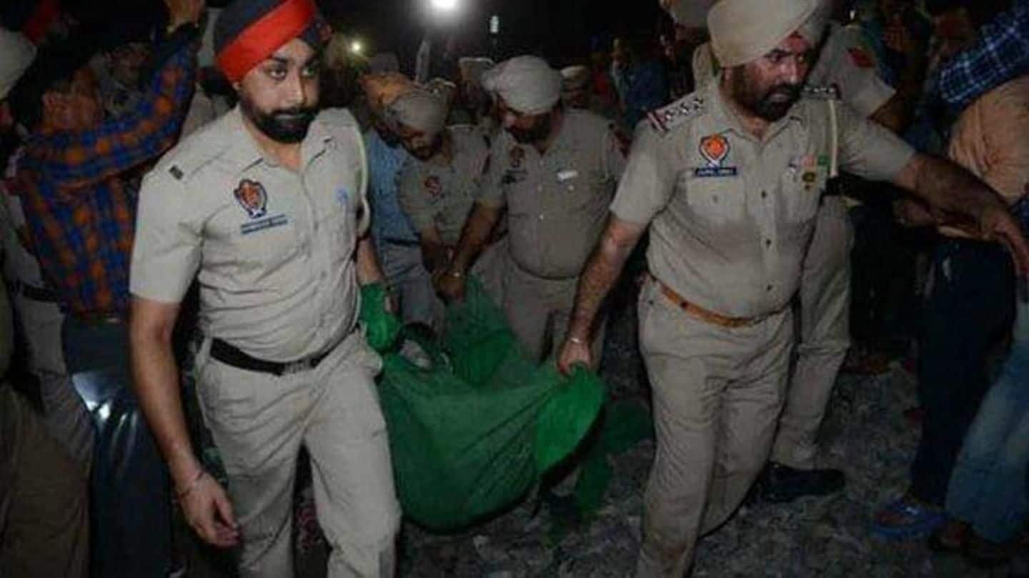 61 killed as train mows down Dussehra revelers 61 killed as train mows down Dussehra revelers