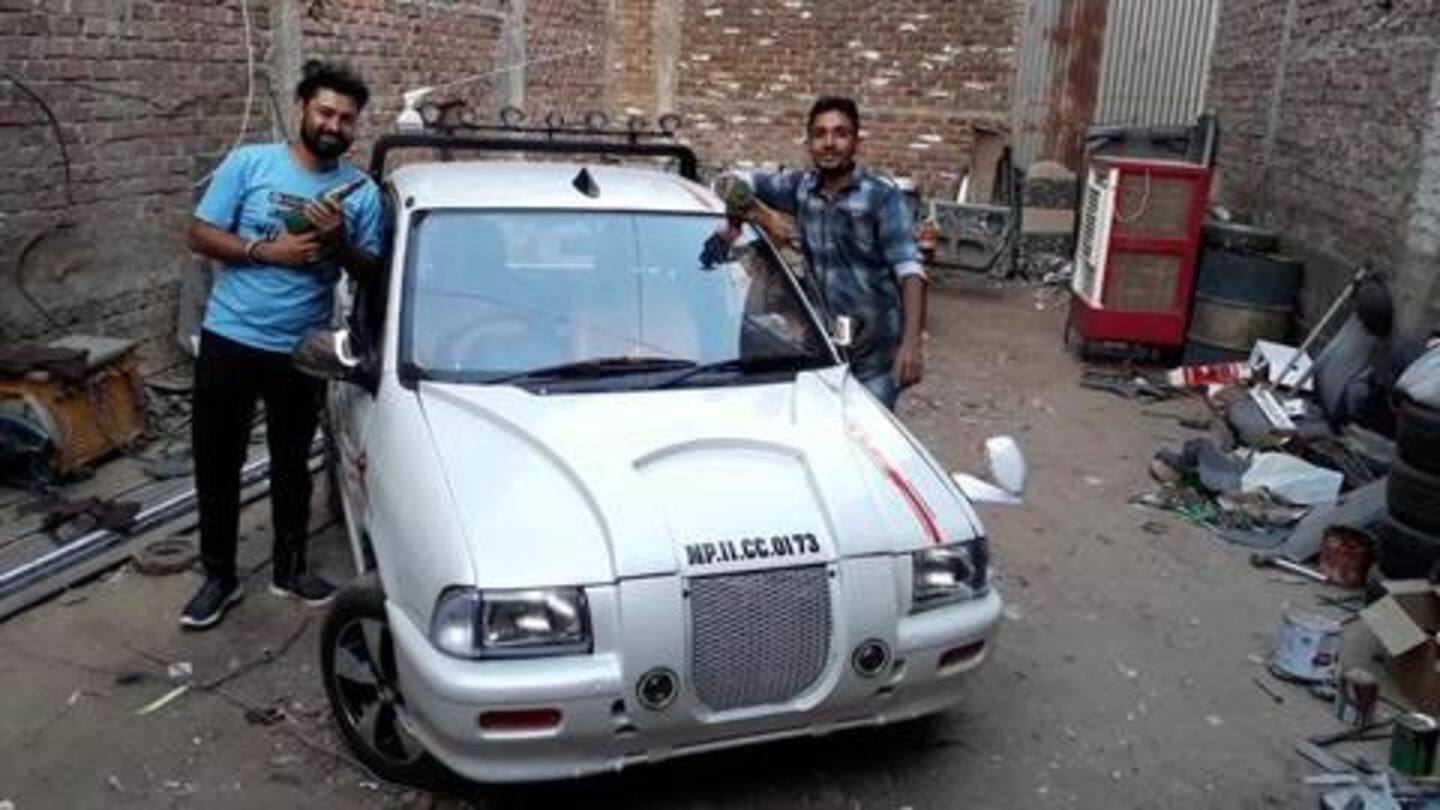Duo started working on old car models from November 2017 Duo started working on old car models from November 2017