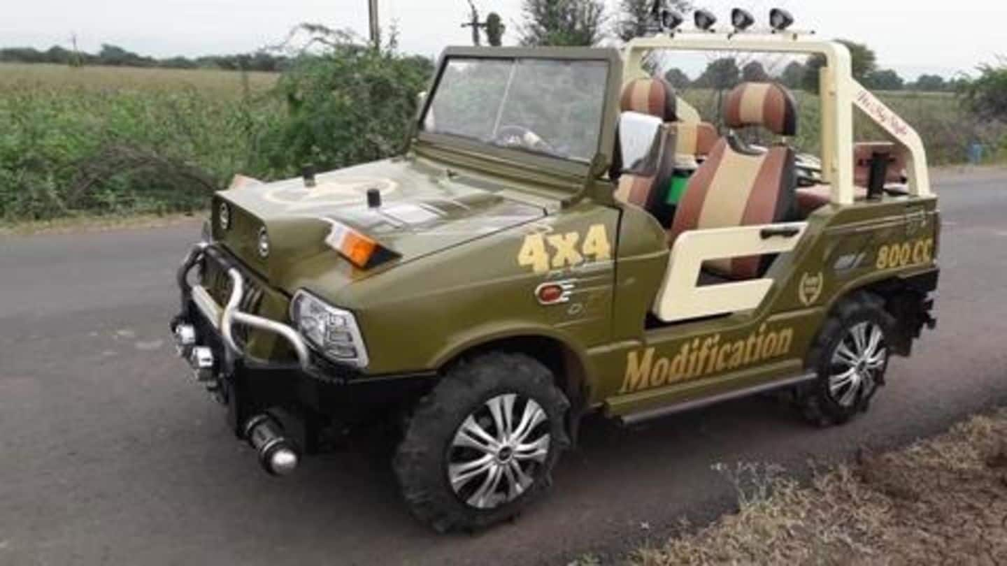 Modified New Alto 800 Interior