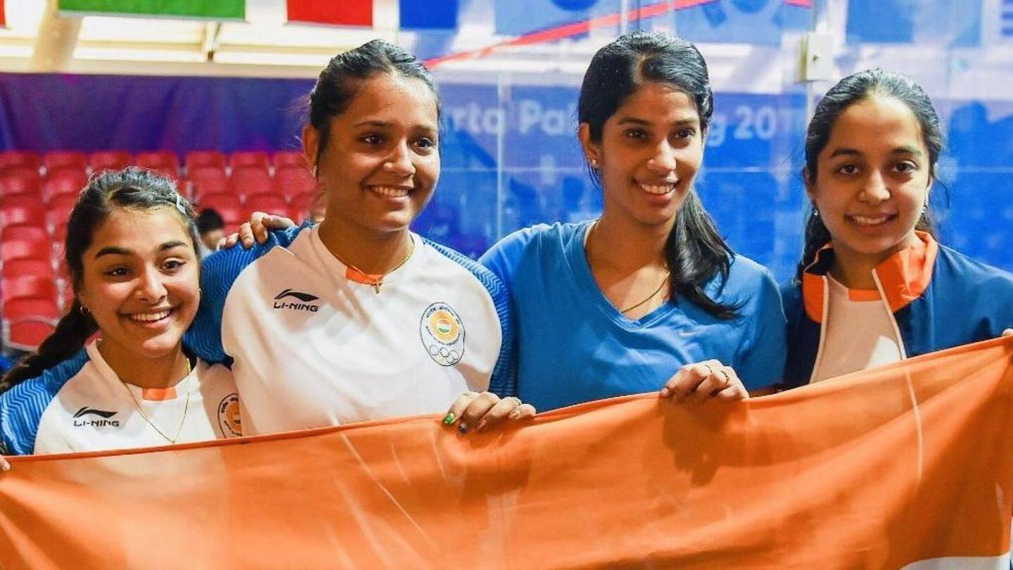 Asian Games 2018: Indian women's team claims silver in squash