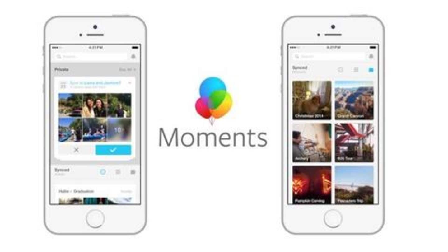 Moments, Facebook's rarely-used, photo-sharing app to shut down next month