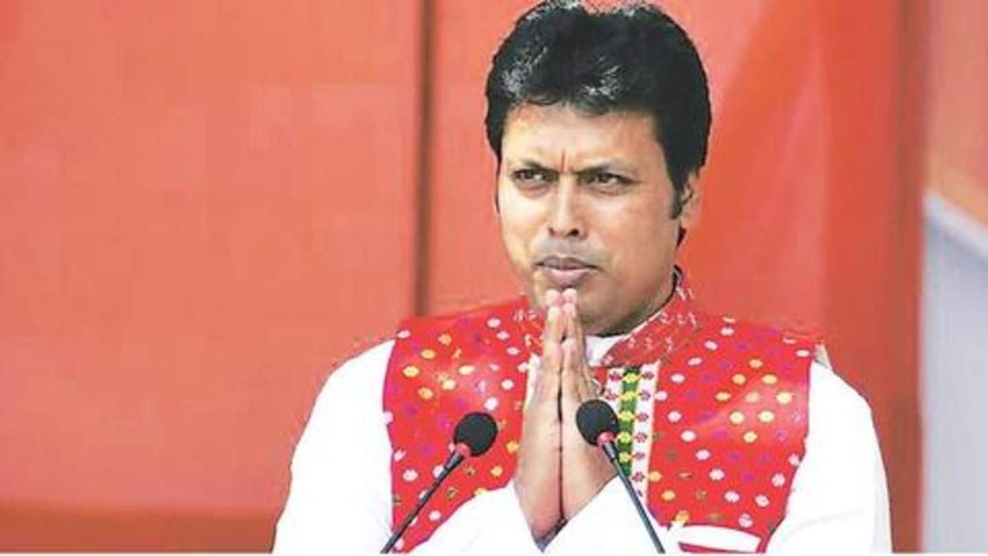Tripura CM Deb asks students to be employers, not employees