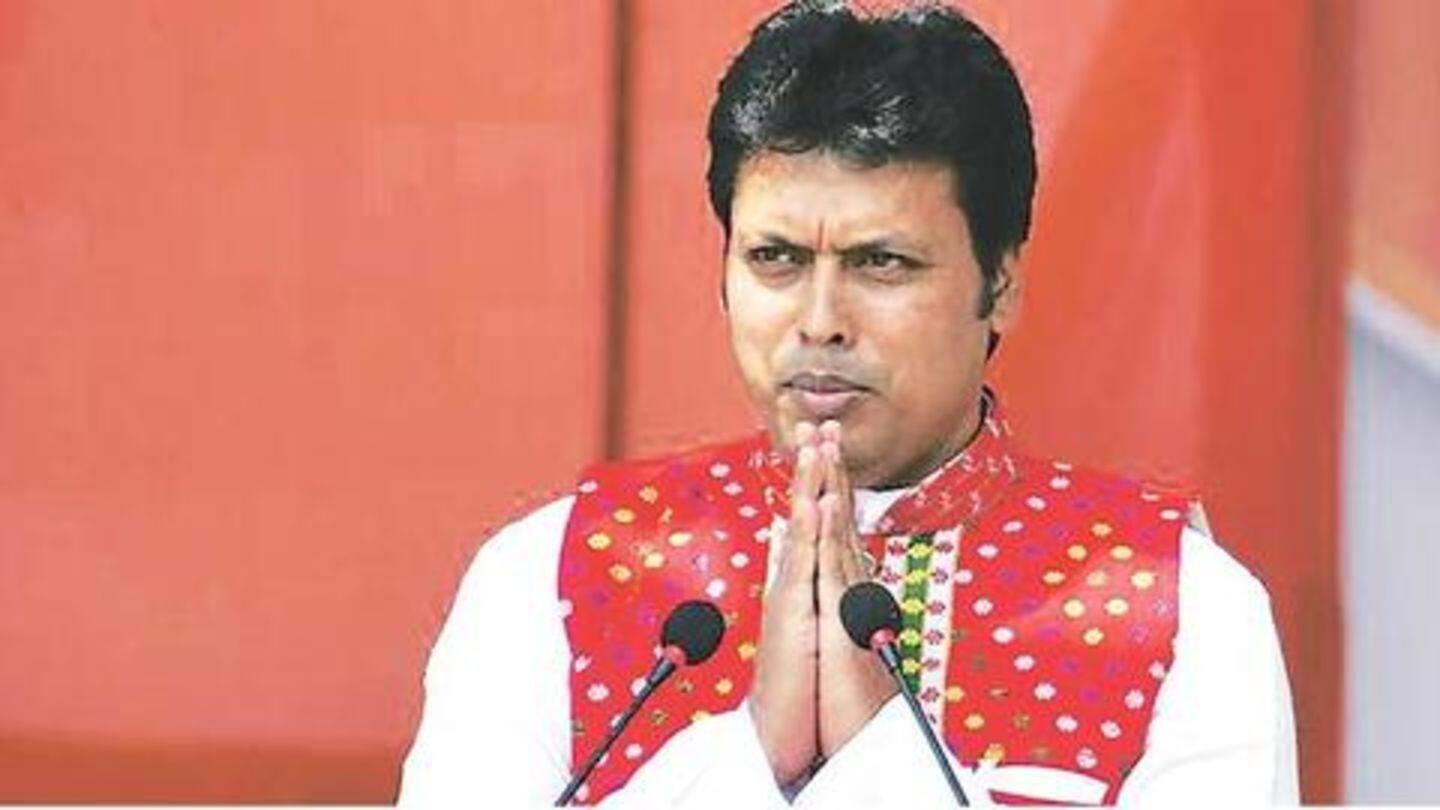 Tripura CM Deb asks students to be employers, not employees