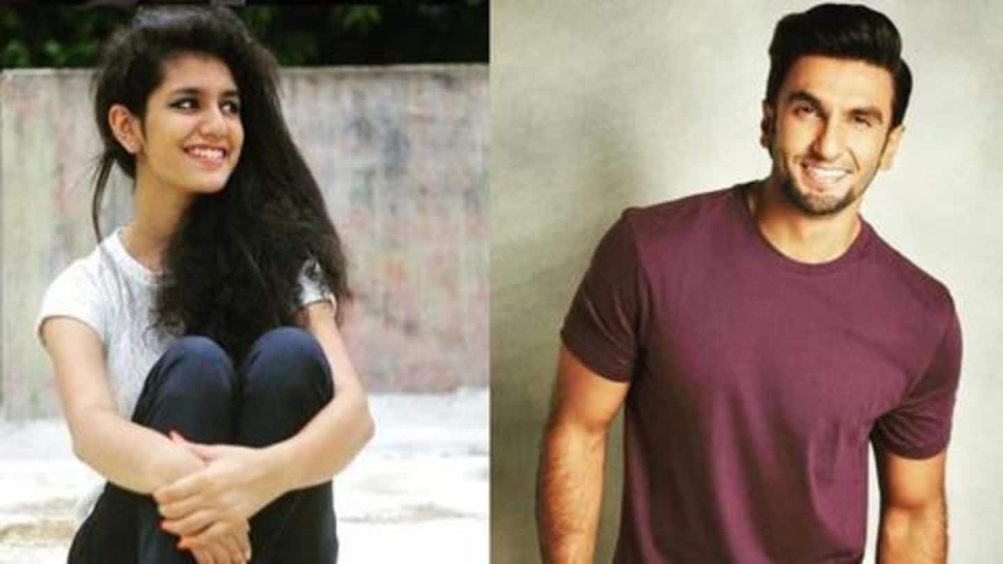 Priya was rumored to be playing a role in 'Simmba' Priya was rumored to be playing a role in 'Simmba'