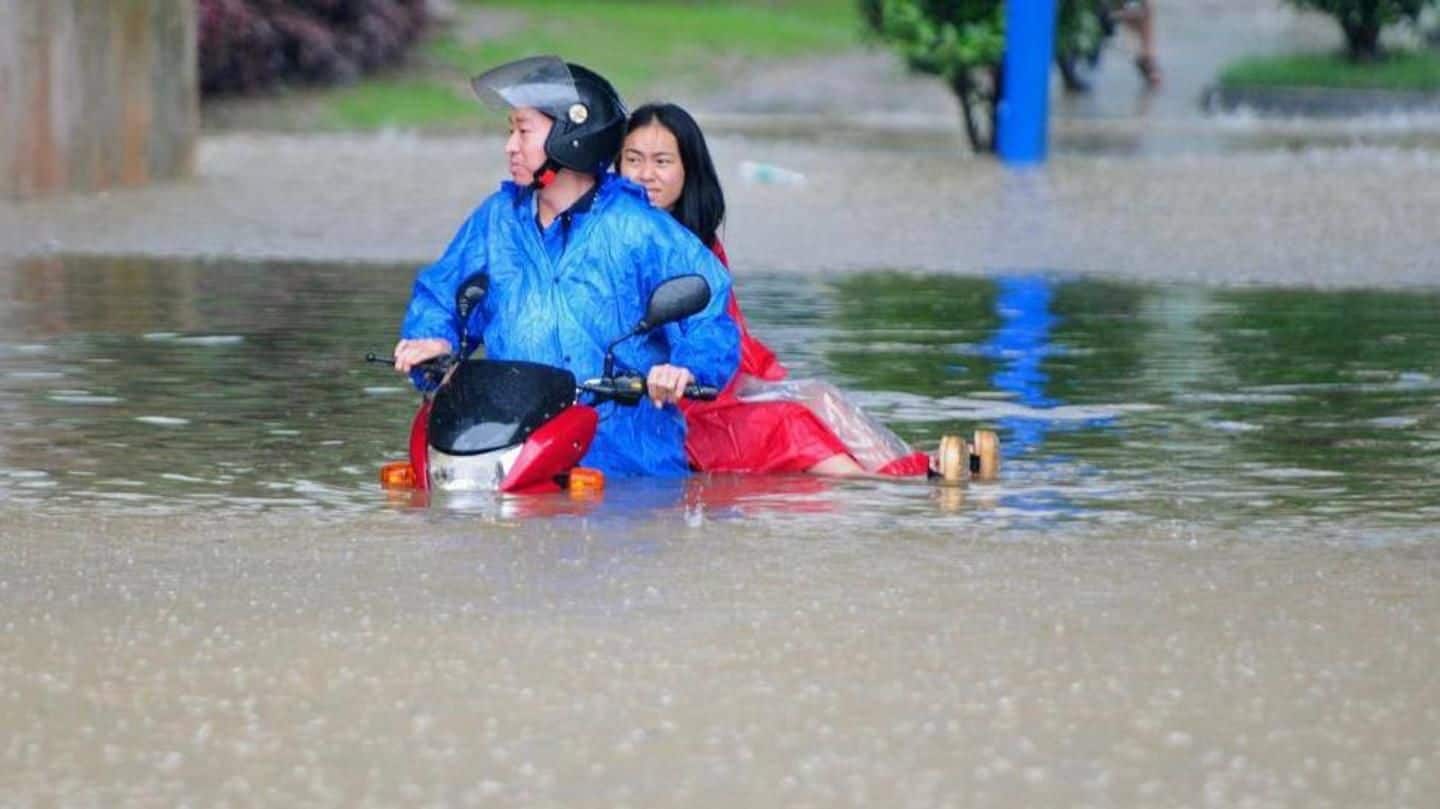 China: 20 killed, 8 missing as heavy rains trigger flood