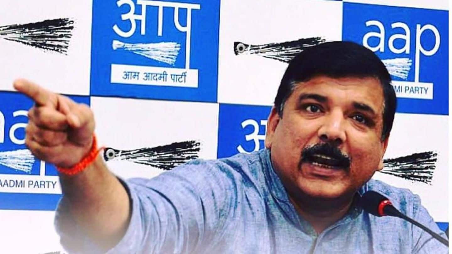MP: AAP's Sanjay Singh alleges attack on vehicle in Chhindwara