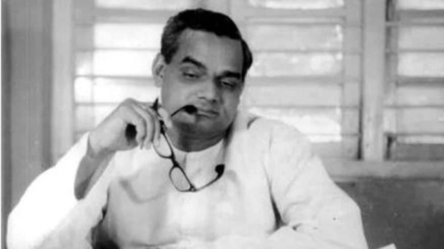 When Vajpayee and his father were classmates in college
